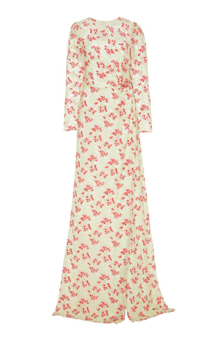 Moda Operandi Markarian Brunelleschi Lilly Of The Valley Lace Gown Size: 0