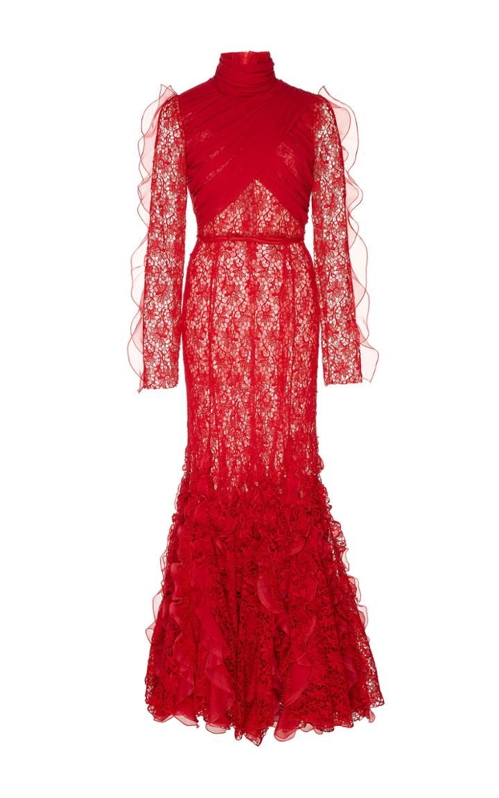Giambattista Valli Wrap Front Gown