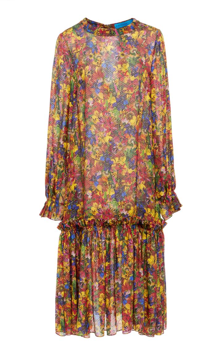 Jonathan Cohen The Singer Long Sleeve A-line Dress