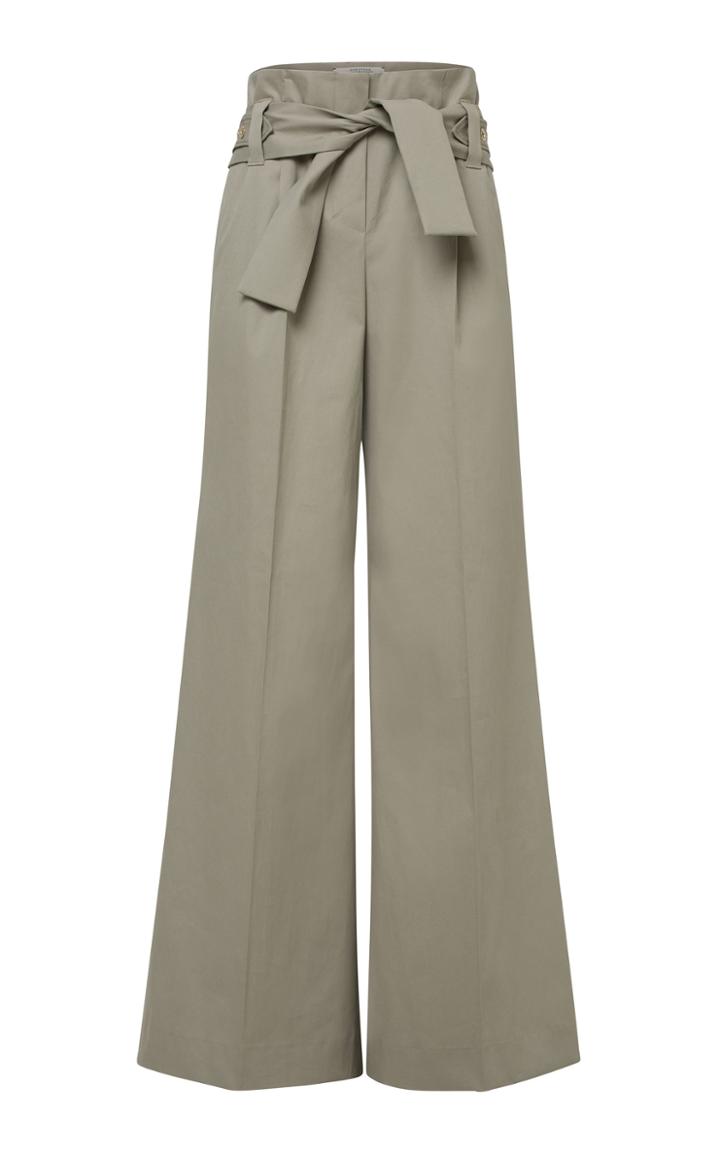 Dorothee Schumacher Sophisticated Sportswear Cotton-blend Wide-leg Pan