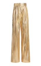 Moda Operandi A.w.a.k.e. Mode Split-hem Pleated Lam Trousers