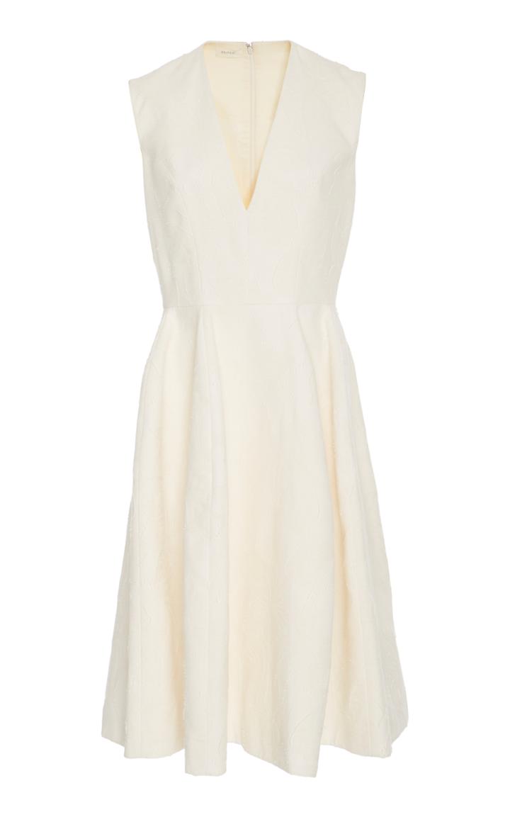 Delpozo Corolla Fil Coupe A-line Dress