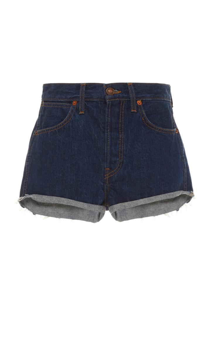Re/done Western Denim Shorts