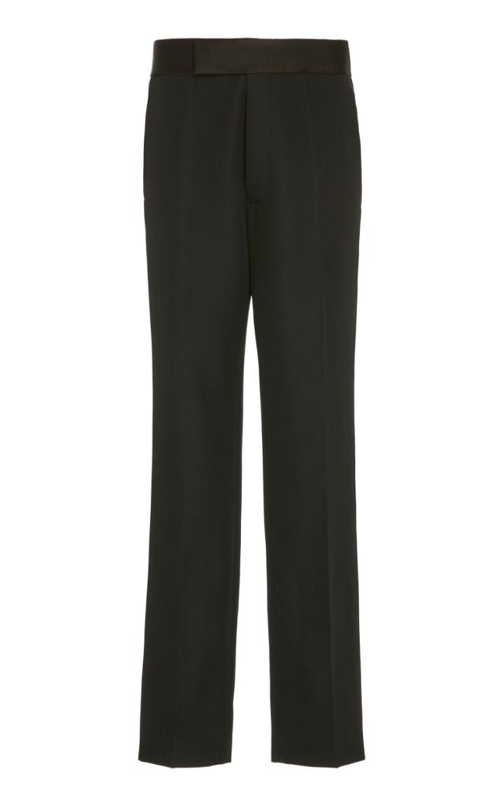 Moda Operandi Haider Ackermann High-rise Straight-leg Wool Pants Size: 34