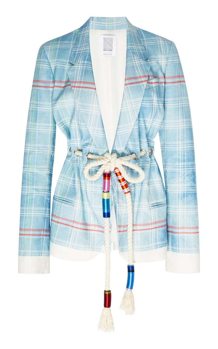 Moda Operandi Rosie Assoulin Call Me Ishmael Linen Jacket Size: 0