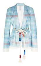 Moda Operandi Rosie Assoulin Call Me Ishmael Linen Jacket Size: 0