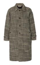Aspesi Perturbato Checked Wool Coat