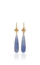 Jamie Wolf Drop Earrings With Pariba Quartz And Diamonds