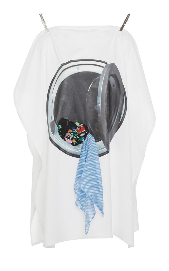 Christopher Kane Washing Machine Print Dress