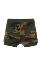 Miu Miu Camouflage Jacquard Mini Shorts