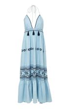 Christophe Sauvat Denim Spaghetti Dress