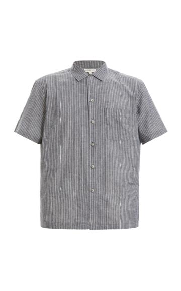 Alex Mill Striped Cotton-blend Shirt