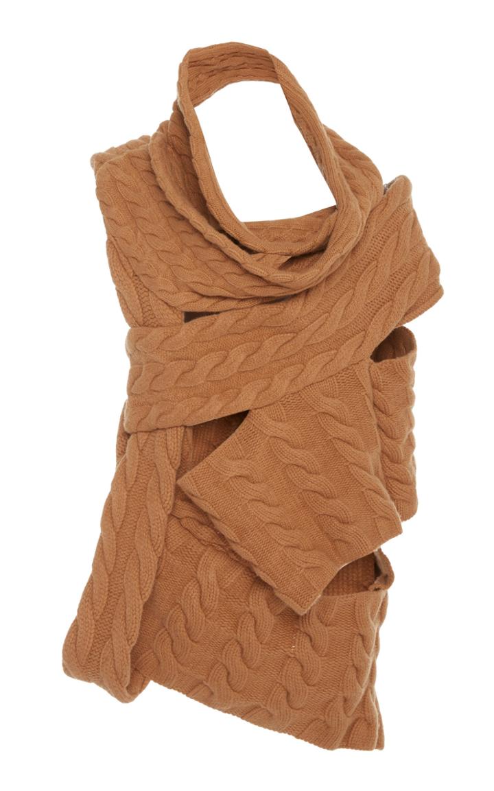 Marta Jakubowski Freesa Draped Wool-knit Jumper