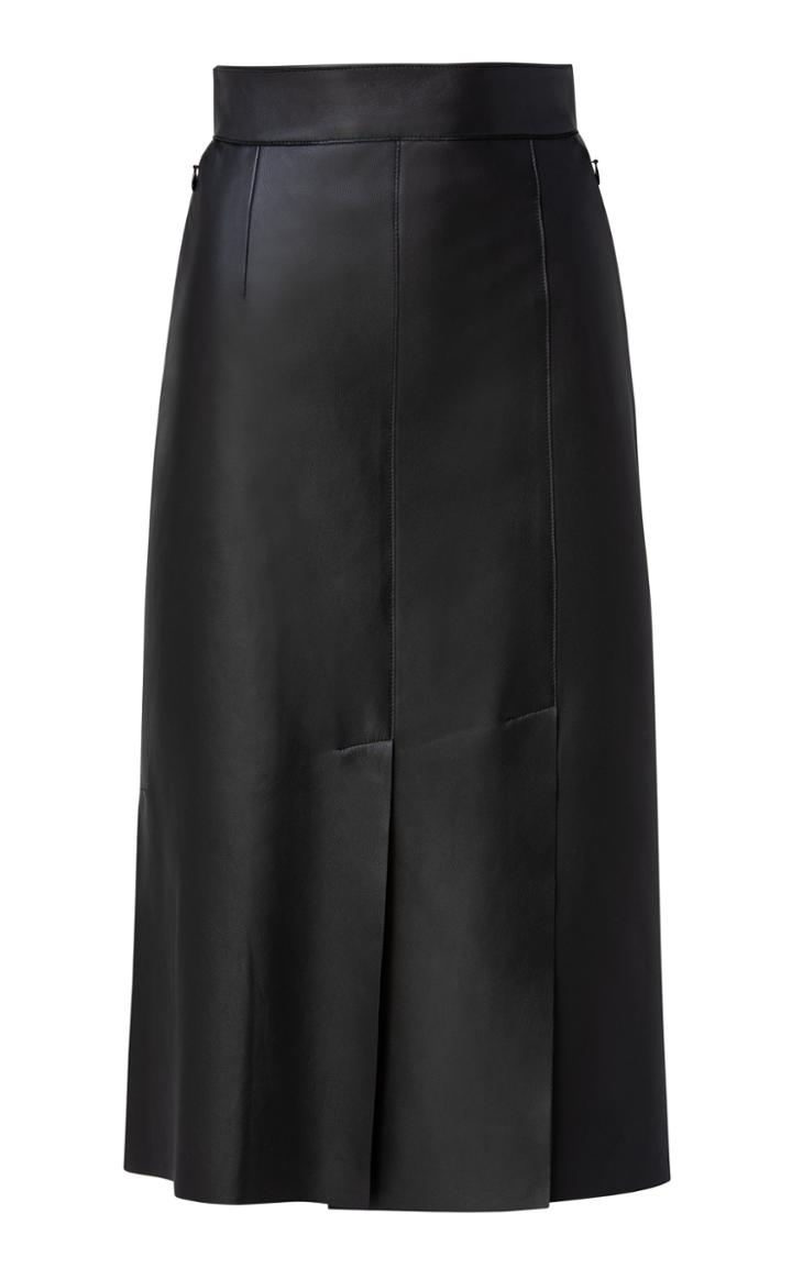 Moda Operandi Akris Leather Pencil Skirt