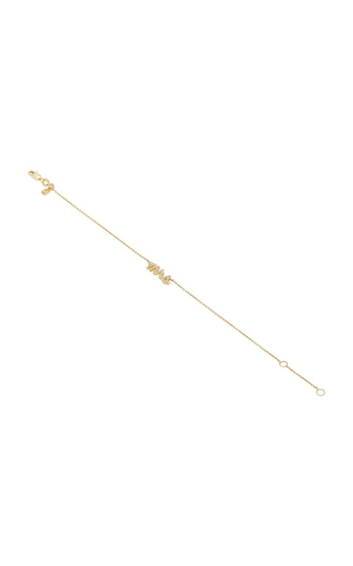 Sydney Evan Mrs Script Bracelet