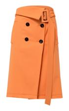 Moda Operandi Dorothee Schumacher The New Ambition Double-breasted Wool-blend Skirt