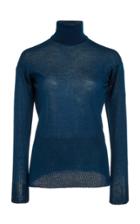 Brock Collection Ribbed Bell Sleeve Wool Sweater