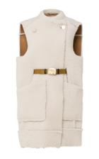 Dorothee Schumacher Curly Layer Reversible Lamb Vest