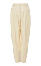 Cyclas Wool Silk-blend Cropped Pants
