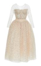 Dolce & Gabbana Embellished Tea Length Dress