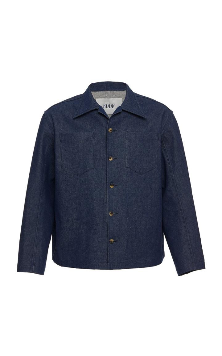 Bode Denim Work Shirt