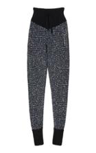 Alessandra Rich Cashmere And Sequin Tracksuit Pant