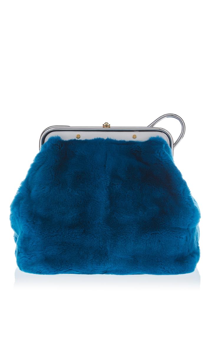 Marni Fur Clutch