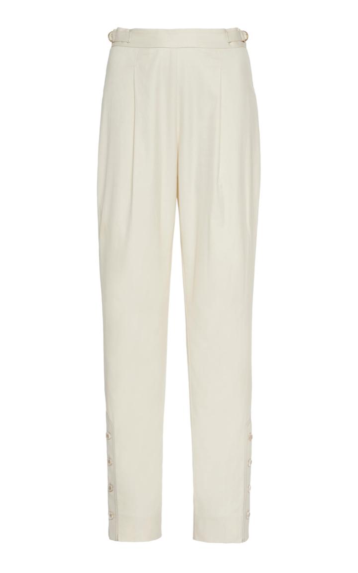 Moda Operandi Aje Prima Buttoned Cotton Trouser Size: 4