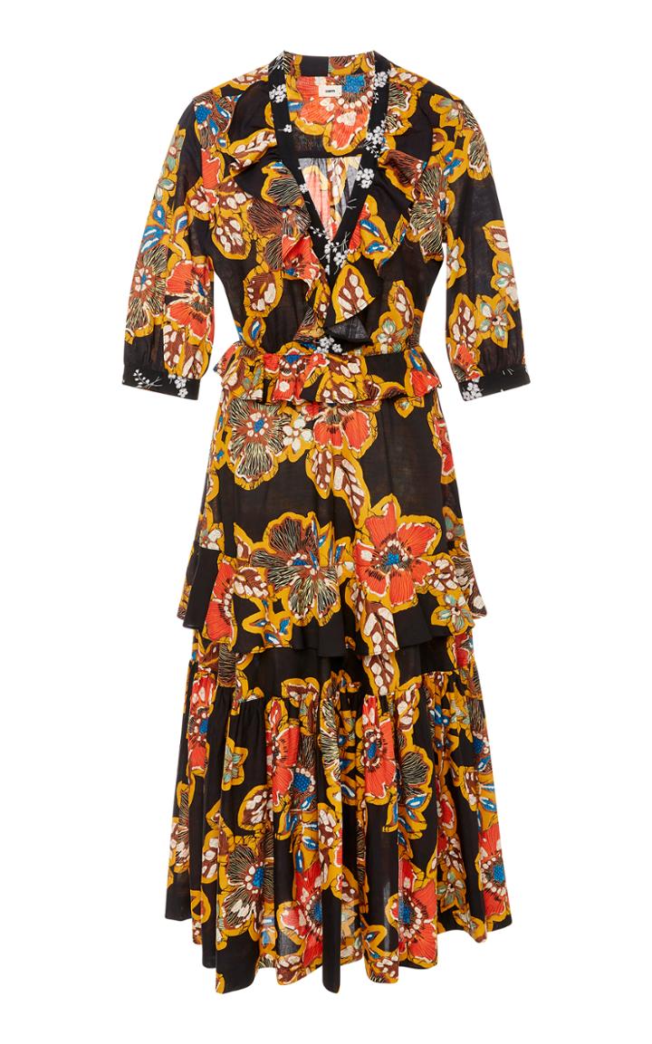 Warm Sierra Midi Dress