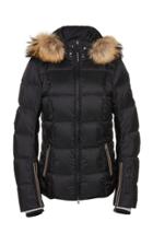 Bogner Sanne Fur-trimmed Quilted Shell Down Jacket Size: 6