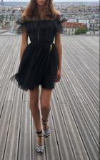 Giambattista Valli Off The Shoulder Mini Dress