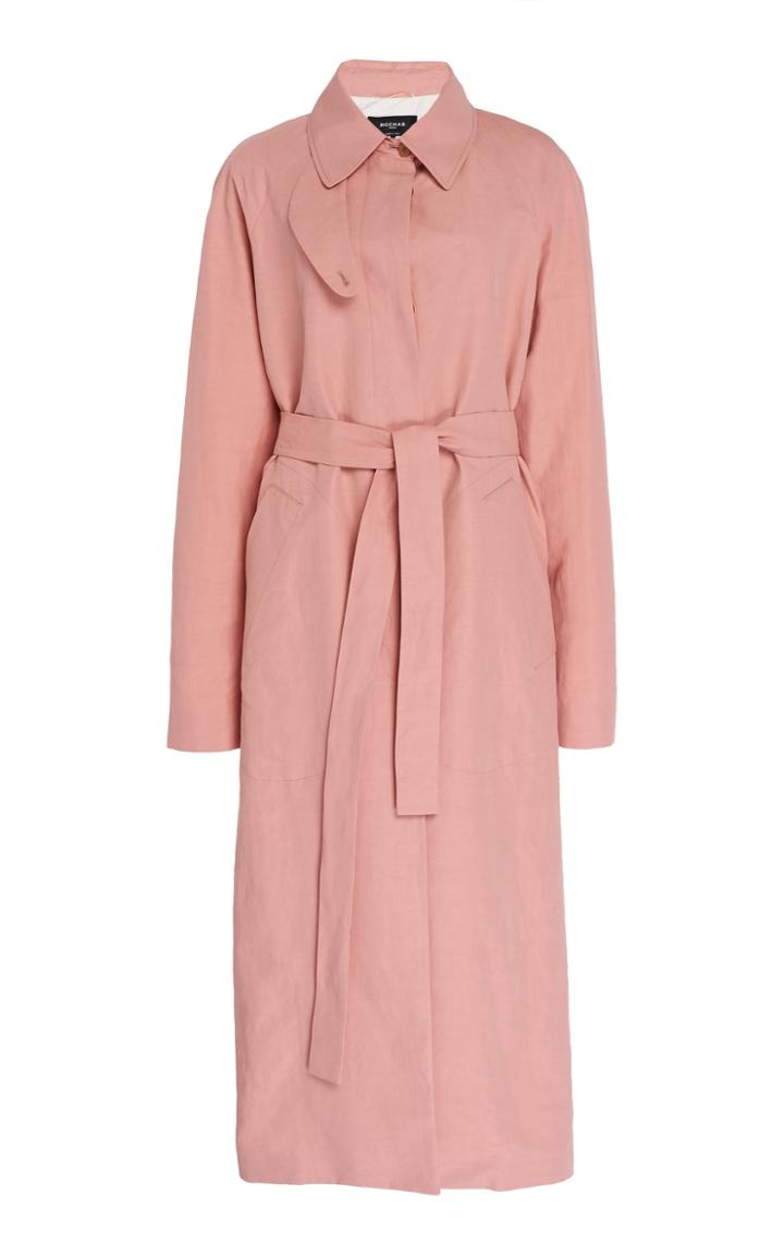 Rochas Quarrata Woven Coat