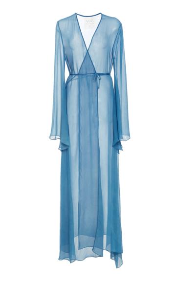 Awaveawake Wrap Maxi Robe Dress
