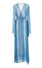 Awaveawake Wrap Maxi Robe Dress
