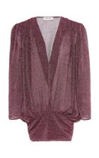 Attico Sequin Jersey Mini Dress