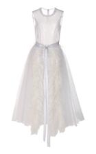 Ryan Lo Sheer Tulle A-line Gown