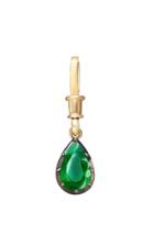 Jessica Mccormack One-of-a-kind Emerald Pear-shape Drop Pendant