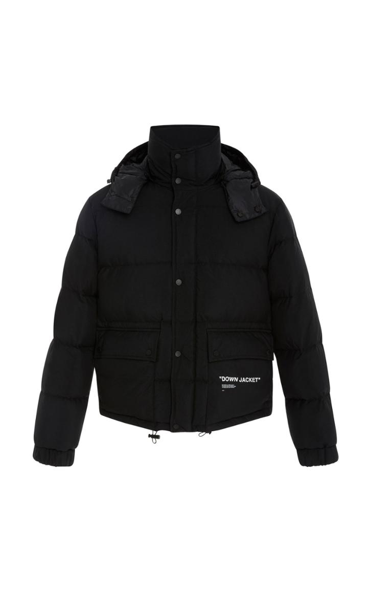 Off-white C/o Virgil Abloh Printed Down Puffer Jacket