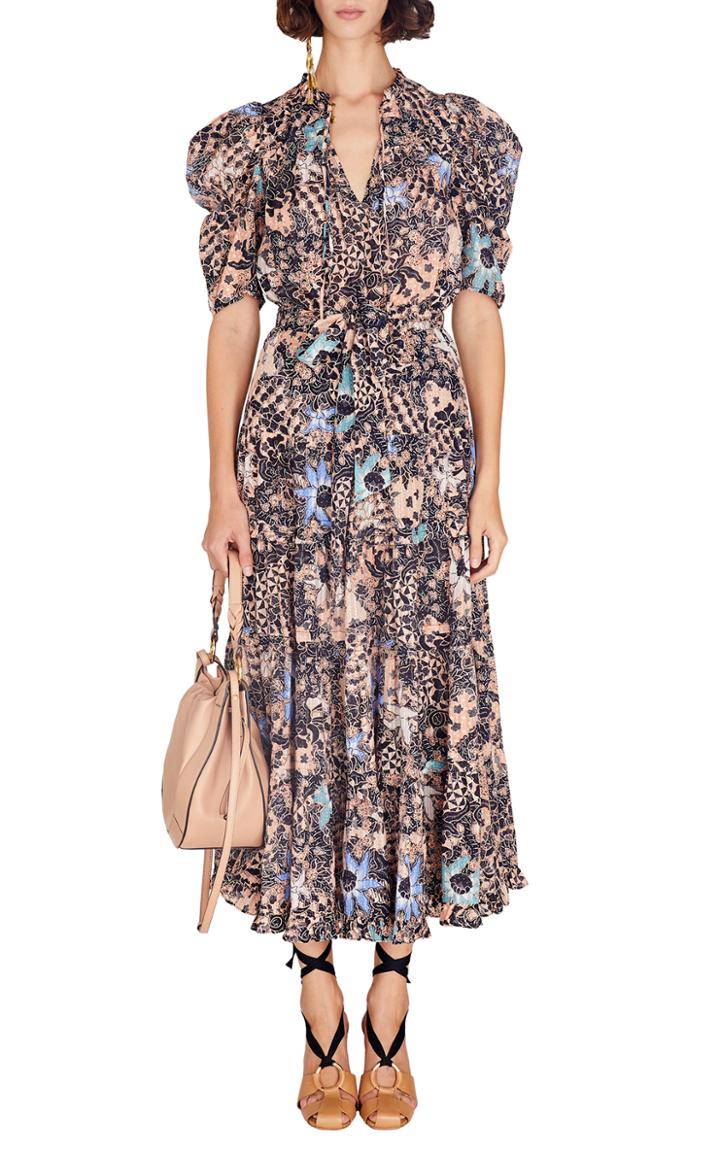 Moda Operandi Ulla Johnson Amelia Cotton Midi Skirt