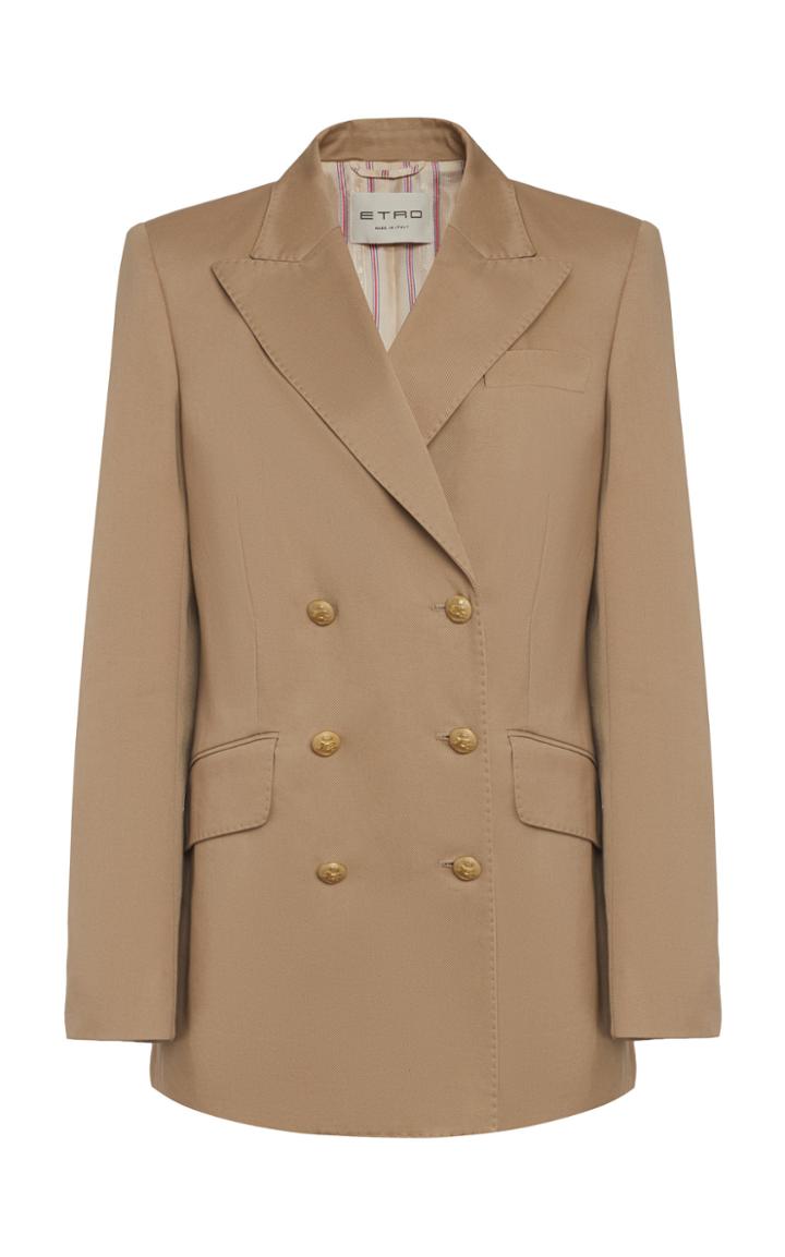 Moda Operandi Etro Cotton Blazer Size: 38