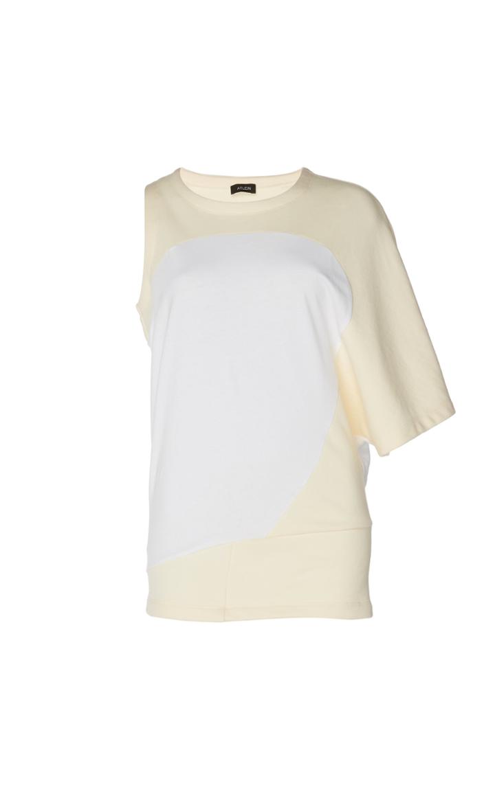 Atlein Double Jersey One Sleeve Top