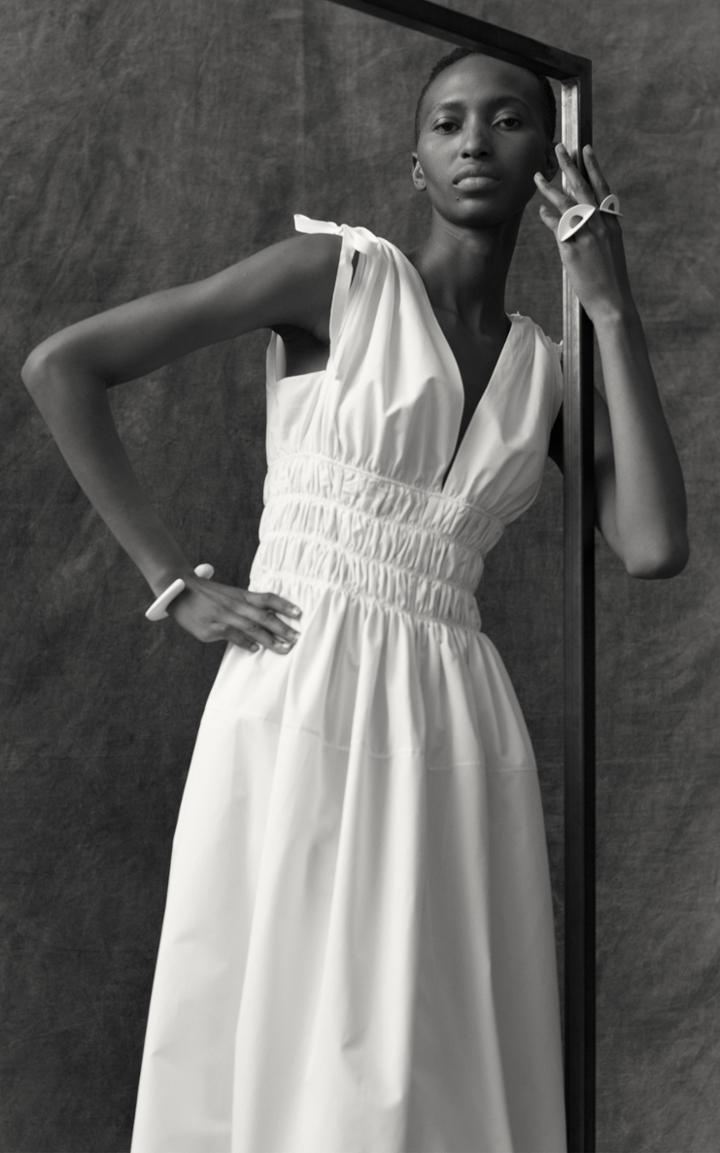 Moda Operandi Maison Rabih Kayrouz Sleeveless Poplin Dress Size: 34