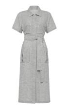 Moda Operandi St. Agni Uma Cotton Midi Shirt Dress