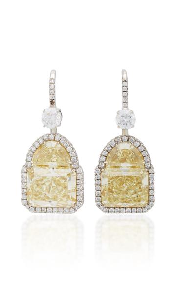 Martin Katz One-of-a-kind Radiant Diamond Earrings