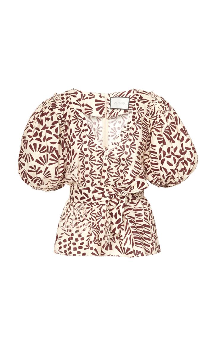 Alexis Warri Cotton Belted Top