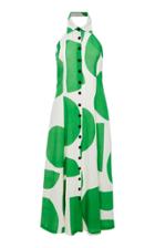 Mara Hoffman Circles Halter Midi Dress