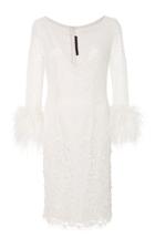 Joanna Mastroianni M'o Exclusive: Embellished Long Sleeve Dress