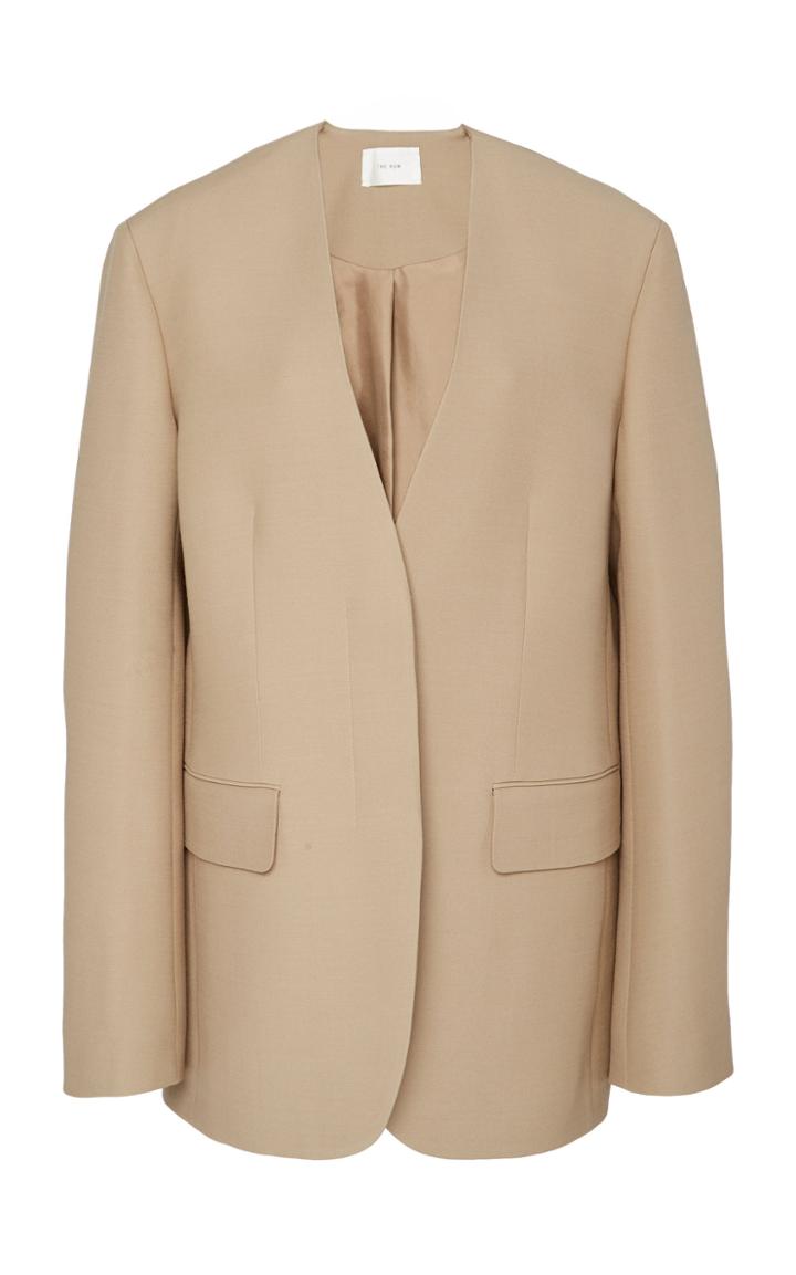 The Row Murray Wool And Silk-blend Blazer