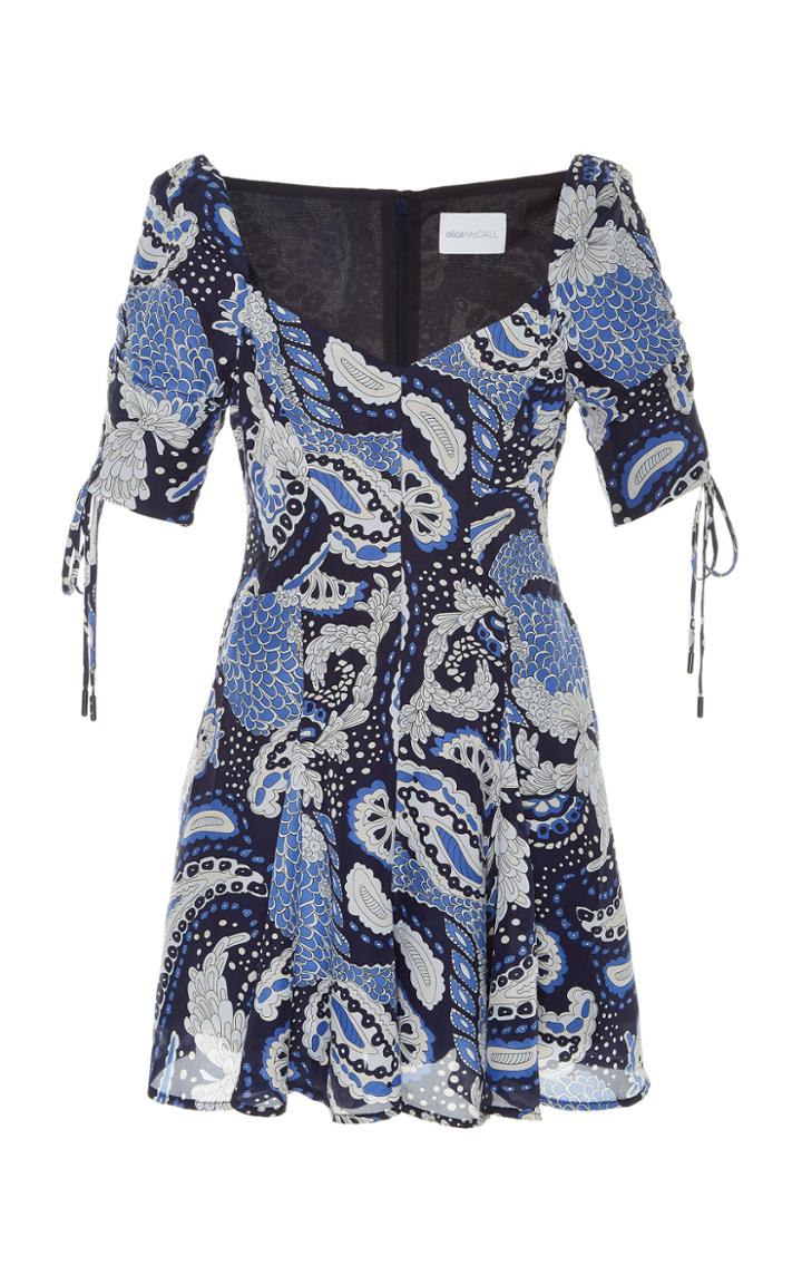 Alice Mccall Paisley Mini Dress
