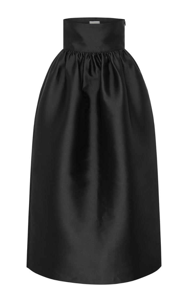 Moda Operandi Harris Tapper Emme Satin Midi Skirt